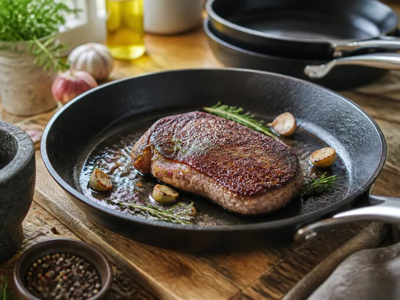 Steak in der Pfanne braten: So gelingt die perfekte Kruste